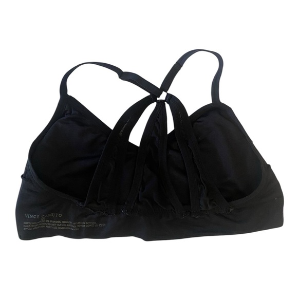 Vince Camuto Black Strappy Bra - Picture 2 of 7